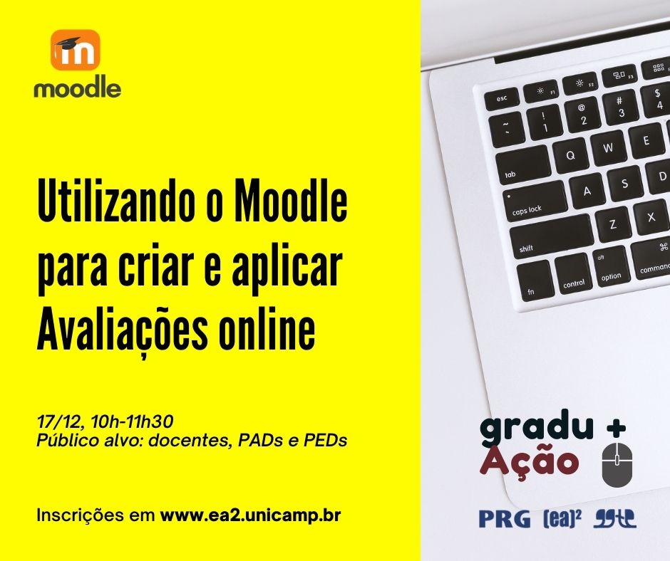 Usando o Moodle para criar e aplicar avaliações online
